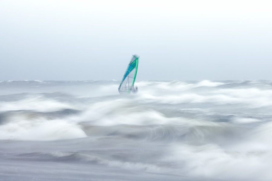 Southbourne windsurfer
